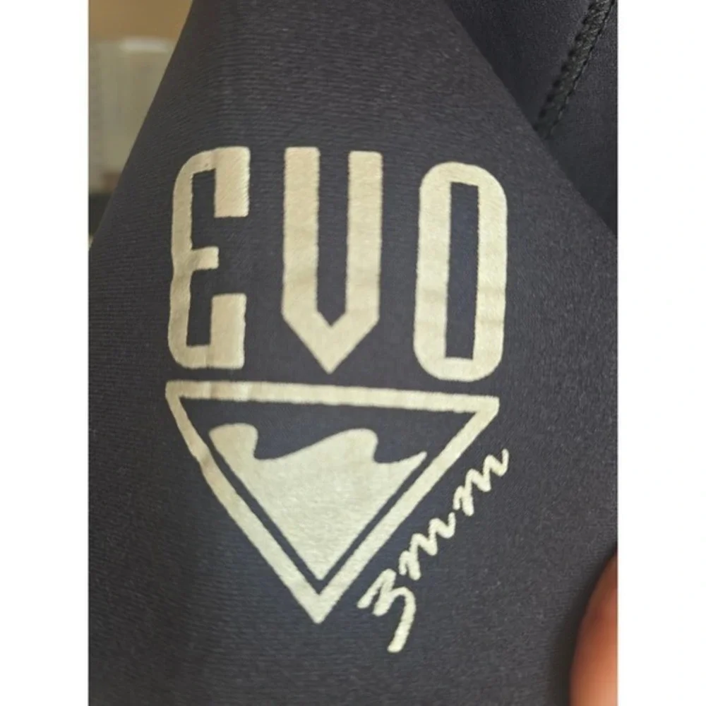 EVO 3mm Shorty Wetsuit Men's Size L Front Zip Water‎ Sports Diving Surfing